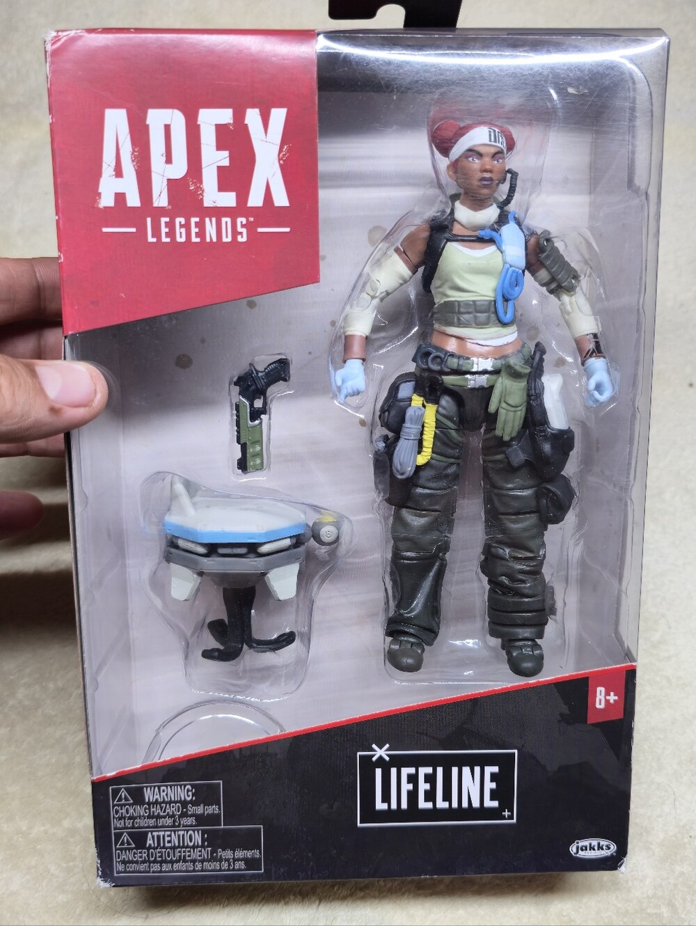 Apex Legends LIfeline 6" Action Figure With Accessories and Articulations New